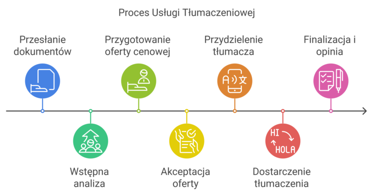 Proces realizacji tłumaczeń